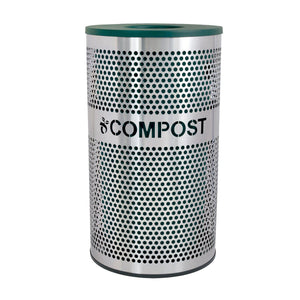 Venue Collection Indoor Compost Receptacle, 33-Gallon Capacity