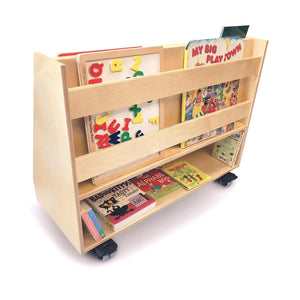 Deluxe Two Sided Mobile Book Display