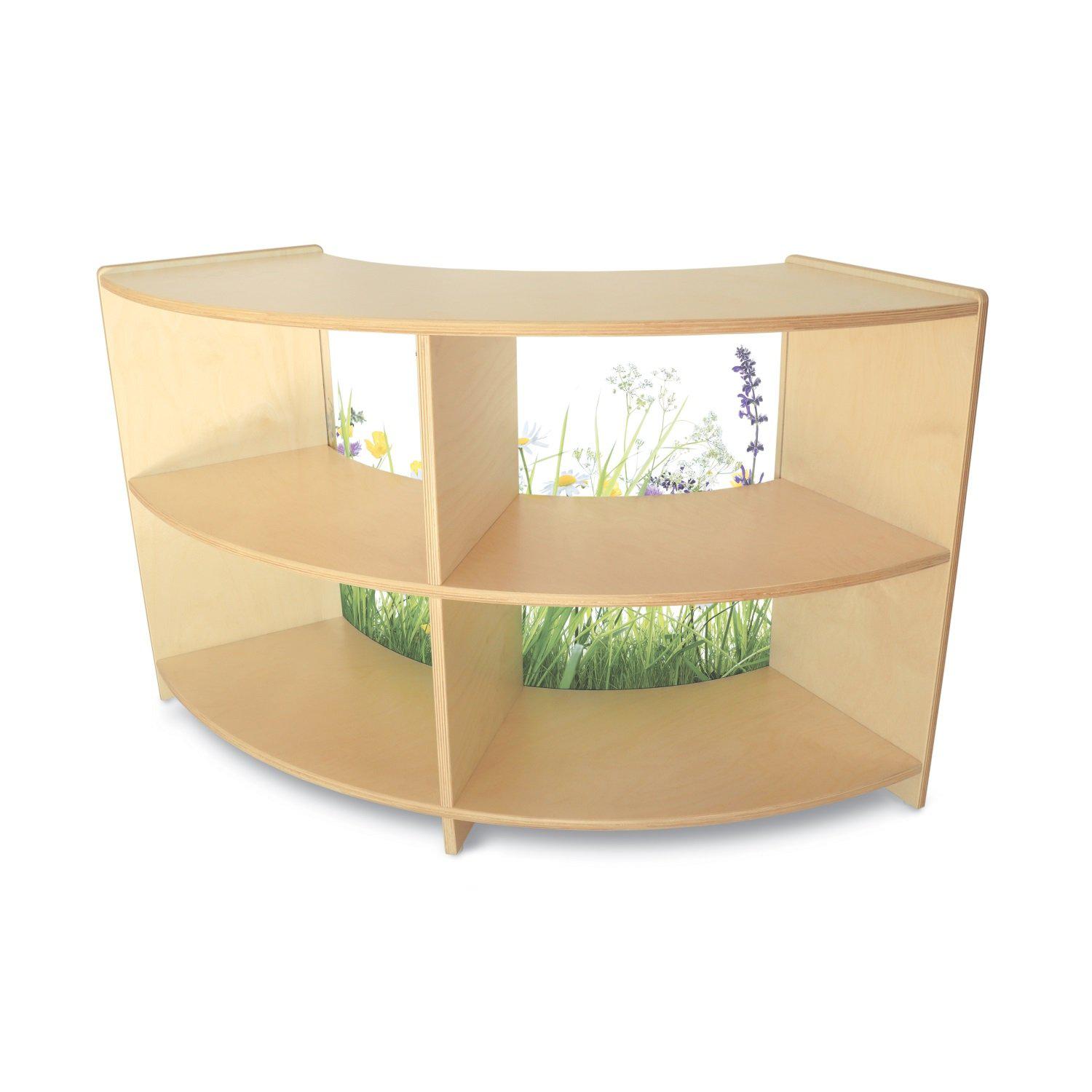 Nature View Curve-In Cabinet, 24" H