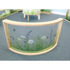 Nature View Curved Divider Panel, 24" H