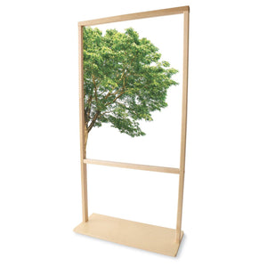 Nature View Floor Standing Partition, 25" W