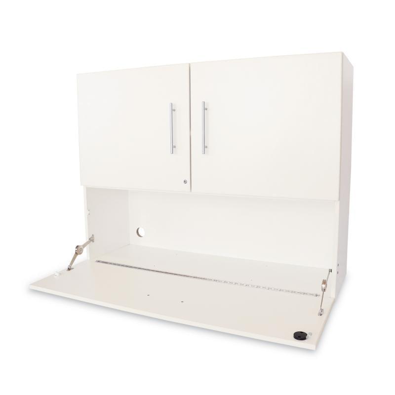 White Wall Collection Workstation Cabinet