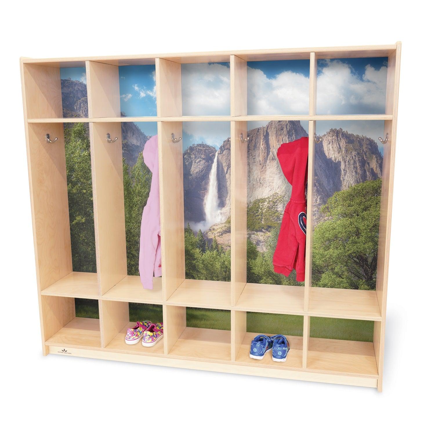 Streamline 5-Section Coat Locker, Classroom Furniture
