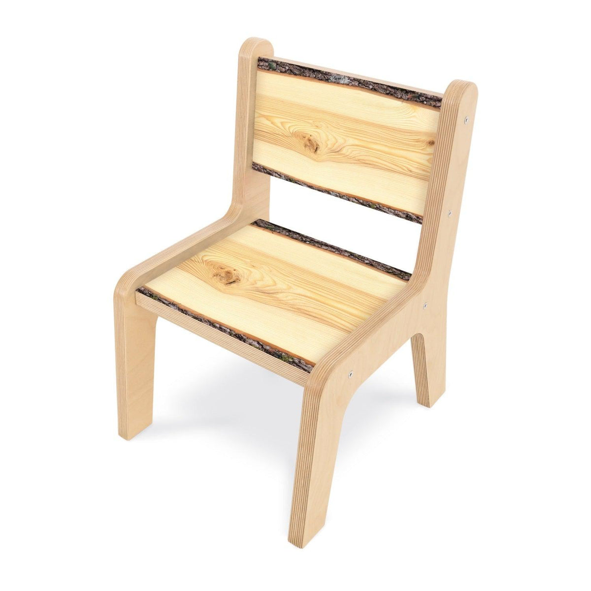 Nature View Live Edge Collection Chair, 10" Seat Height
