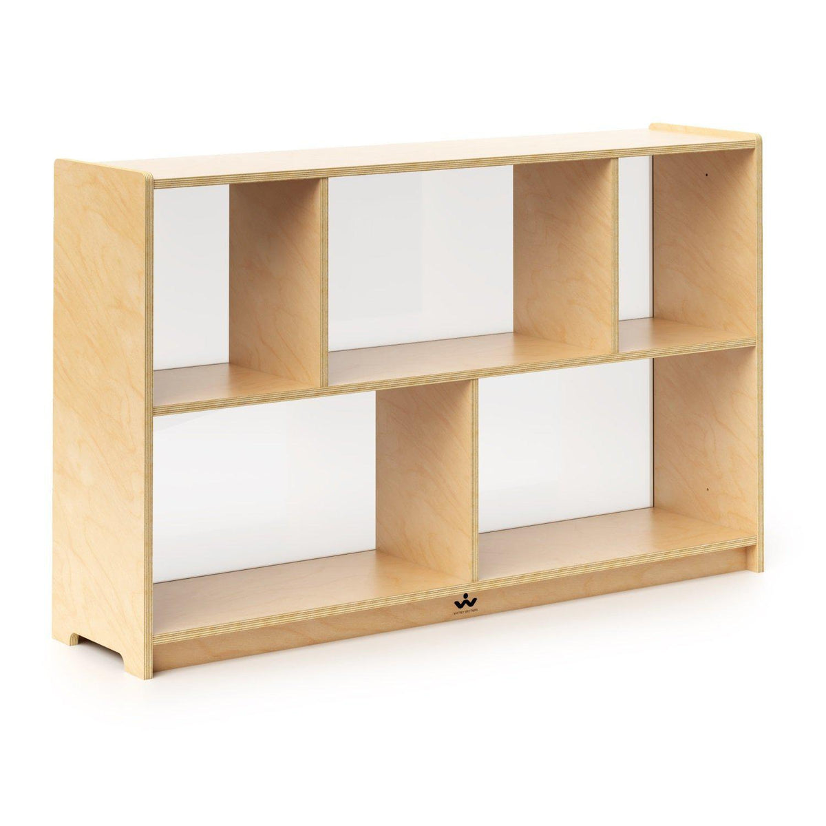 Acrylic Back Storage Cabinet, 30" High
