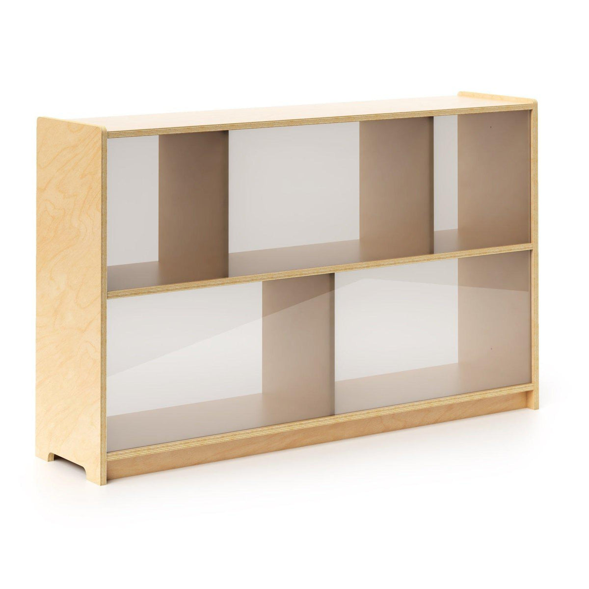 Acrylic Back Storage Cabinet, 30" High