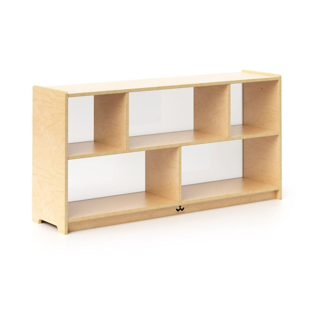 Acrylic Back Storage Cabinet, 24" High