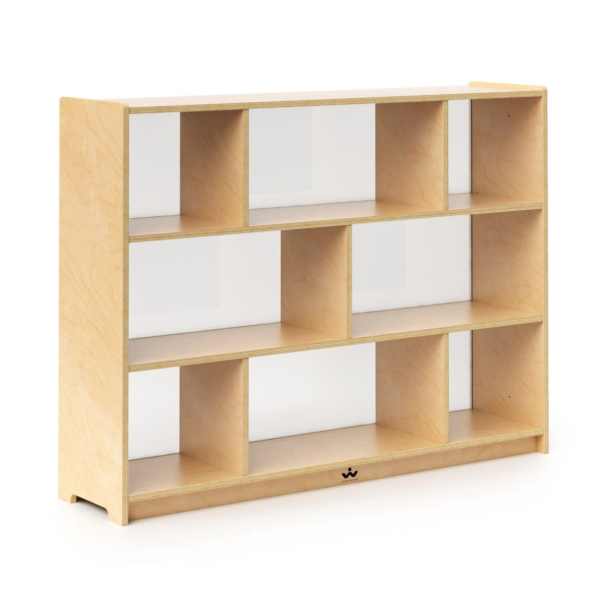 Acrylic Back Storage Cabinet, 36" High