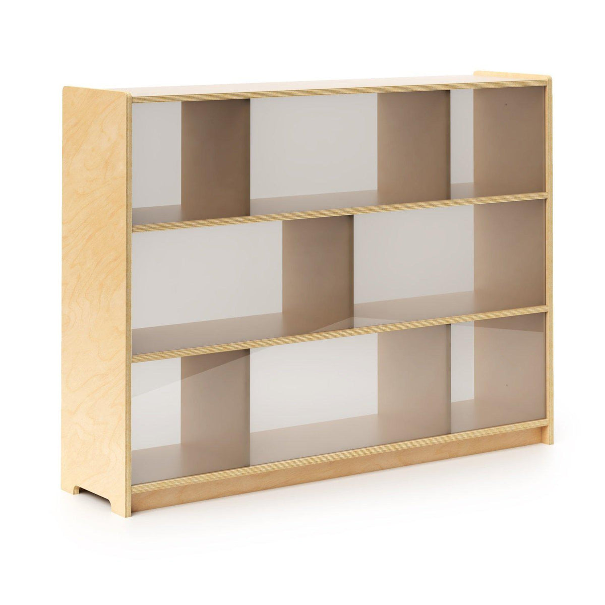 Acrylic Back Storage Cabinet, 36" High