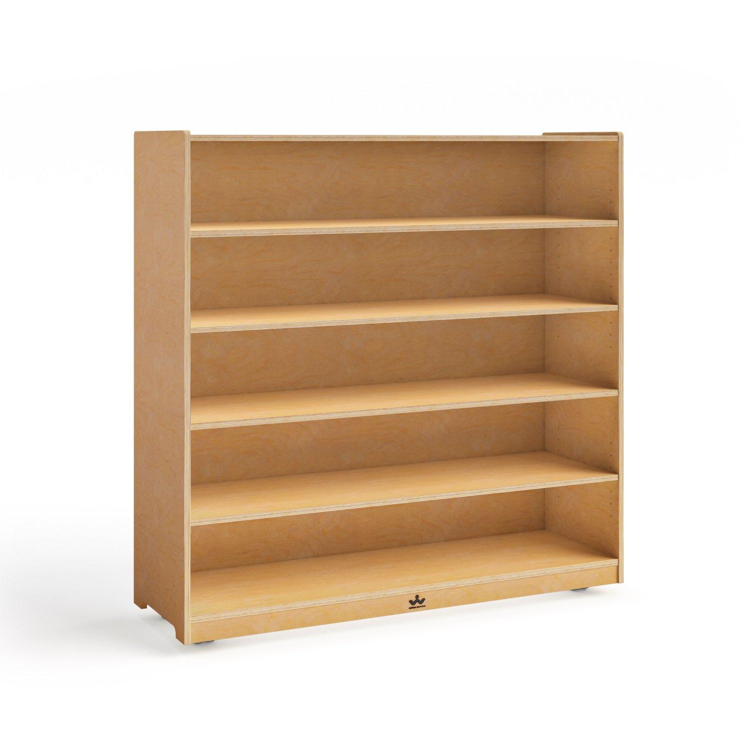 Mobile Shelf Cabinet, 48" High