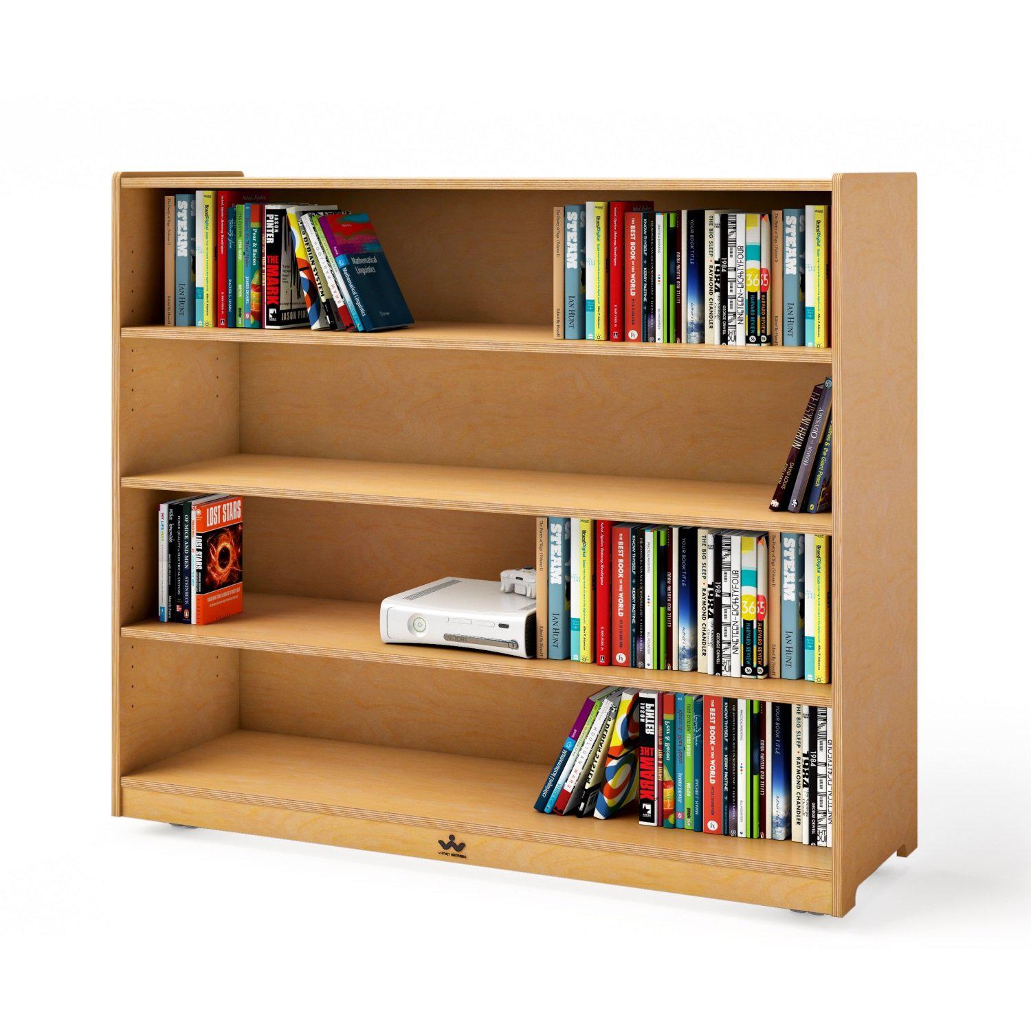 Mobile Shelf Cabinet, 42" High