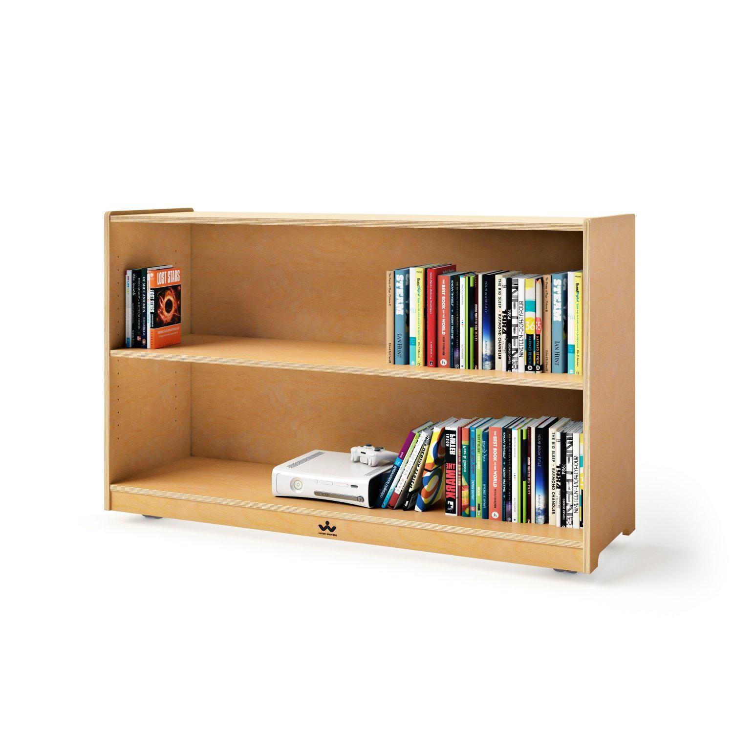 Mobile Shelf Cabinet, 30" High