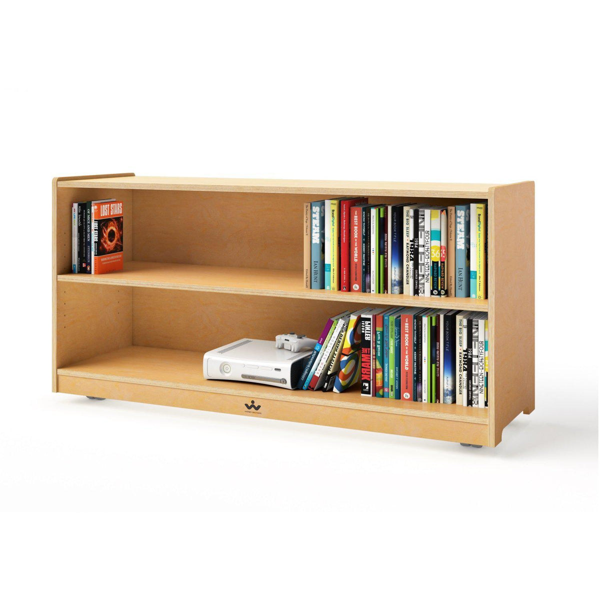Mobile Shelf Cabinet, 24" High