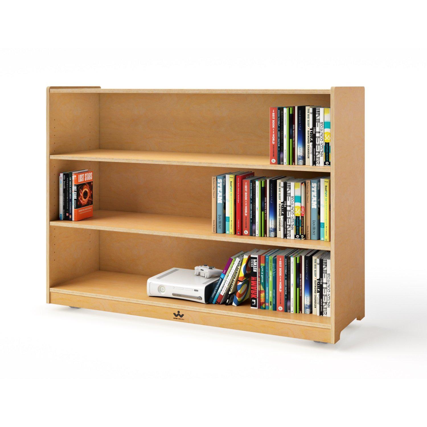 Mobile Shelf Cabinet, 36" High
