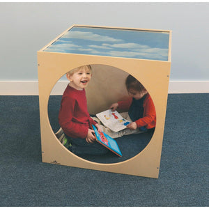 Acrylic Top Playhouse Cube with Floor Mat Set