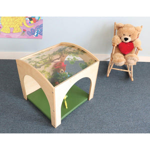 Nature View Toddler Reading Retreat with Floor Mat Set