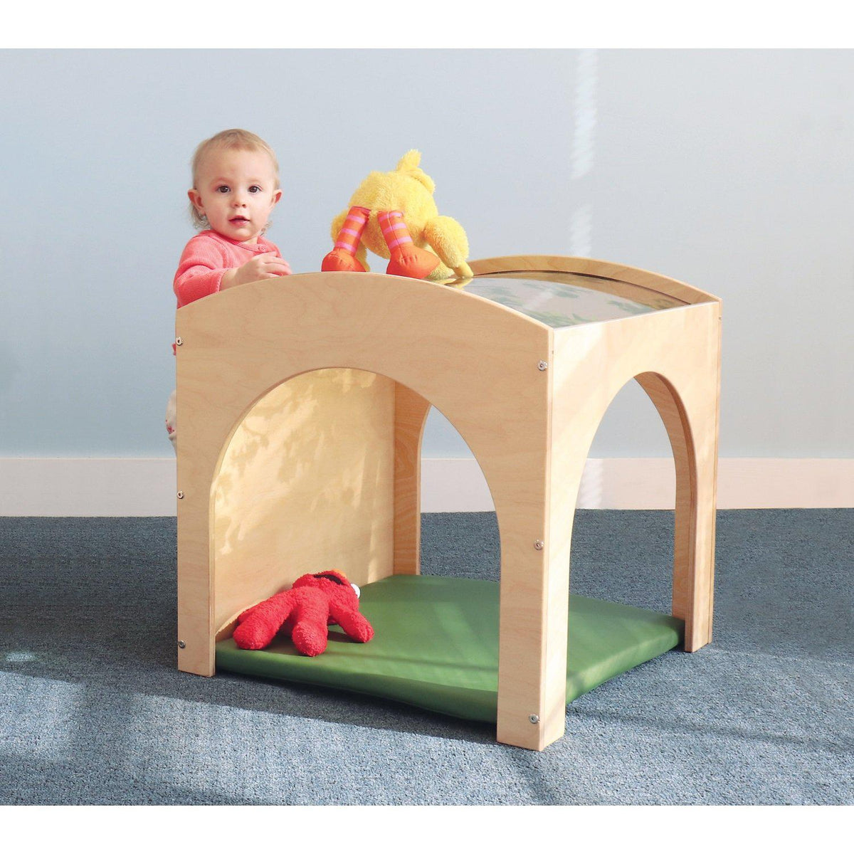 Nature View Toddler Reading Retreat with Floor Mat Set