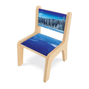 Nature View 10" H Winter Chair