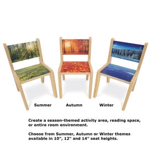 Nature View 10" H Winter Chair