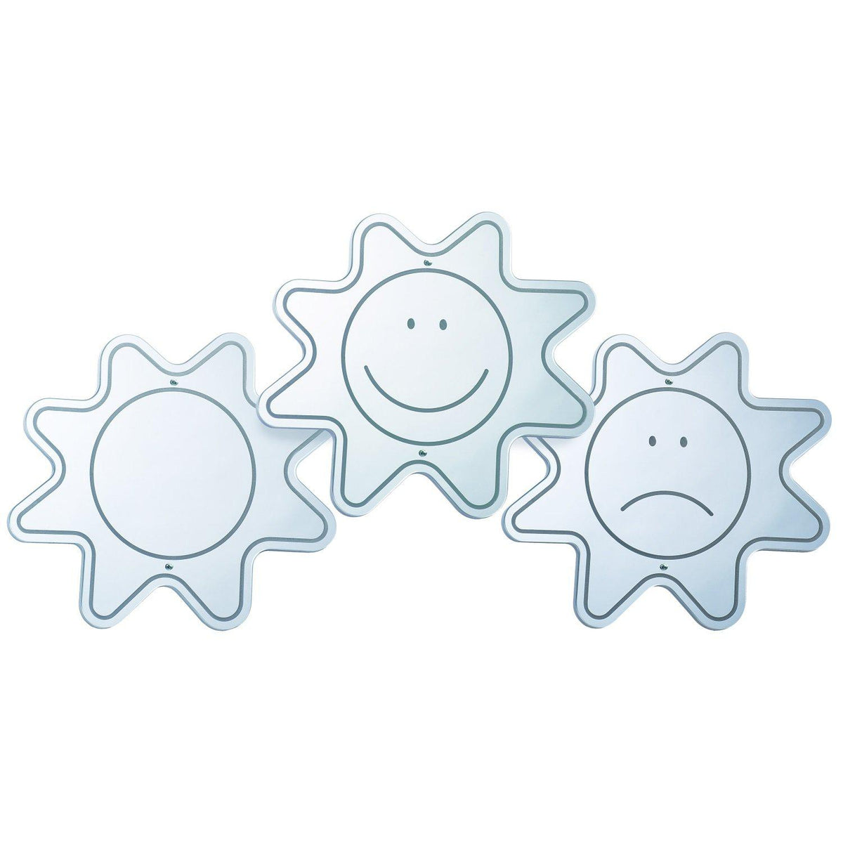 Acrylic Mood Mirrors, 3 Pack