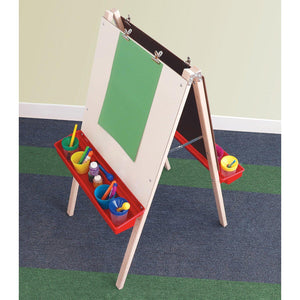Adjustable Double Easel With Dry Erase Boards