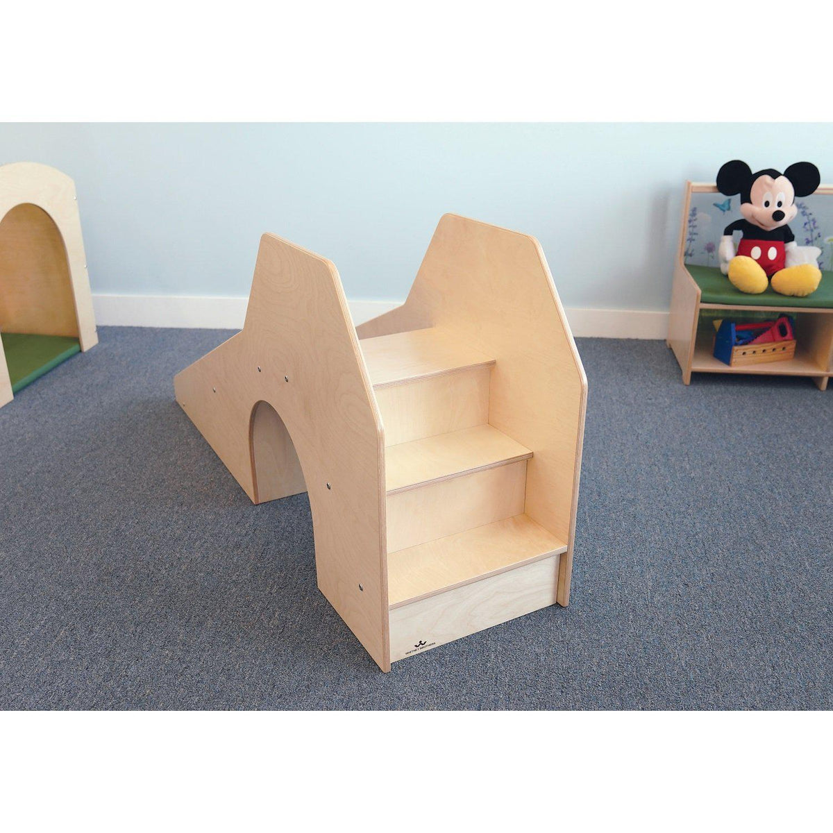 Toddler Slide With Stairs And Tunnel