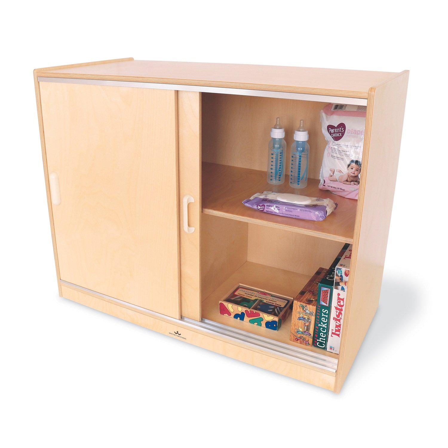 Sliding Doors Storage Cabinet