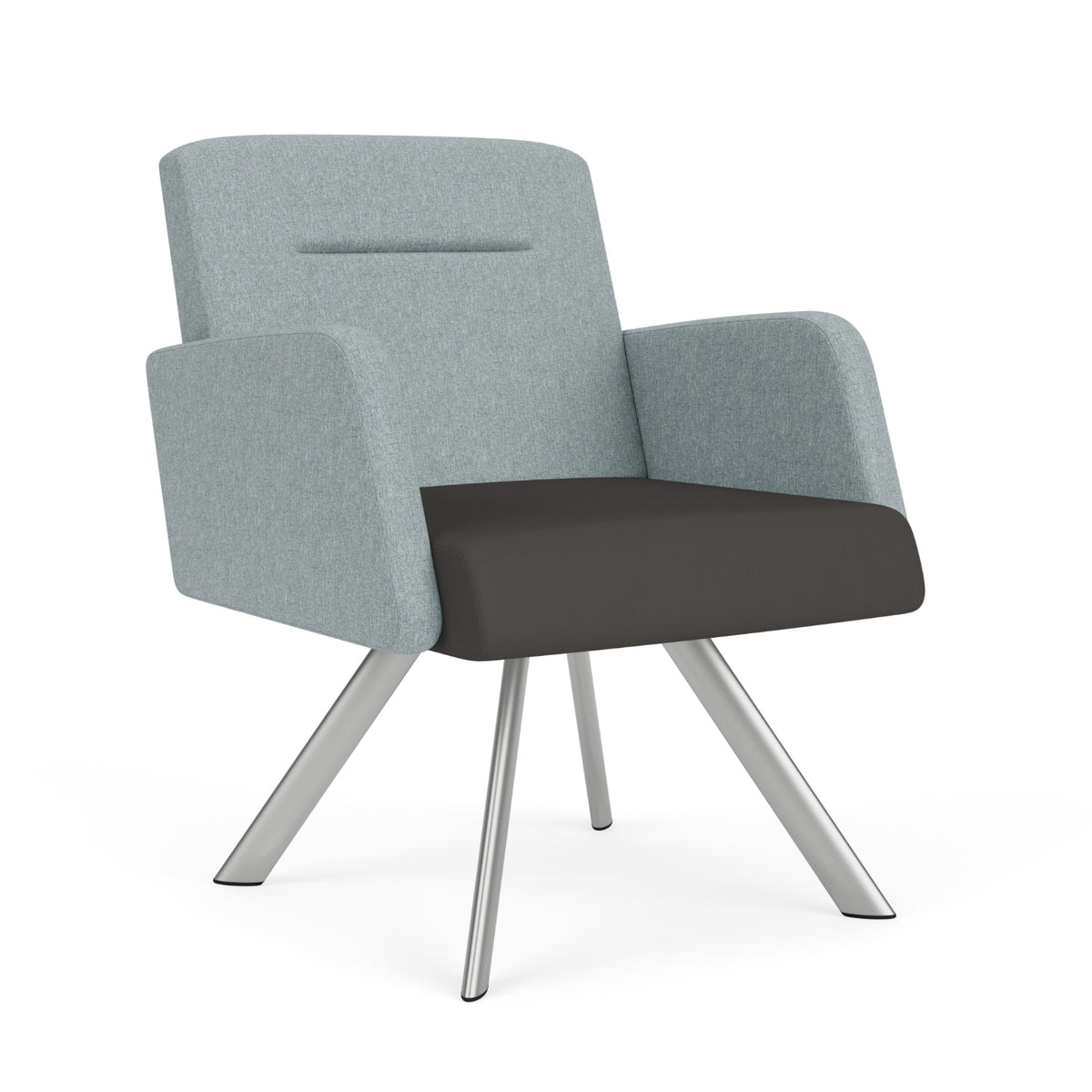 Willow Collection Reception Seating, Swivel Guest Chair, 400 lb. Capacity, Healthcare Vinyl Upholstery, FREE SHIPPING