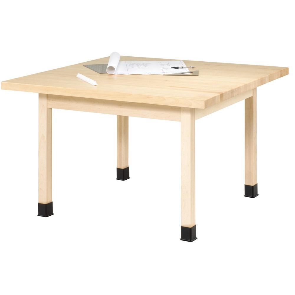 The Worktop Classic Four-Station Table, 30" Standard Height