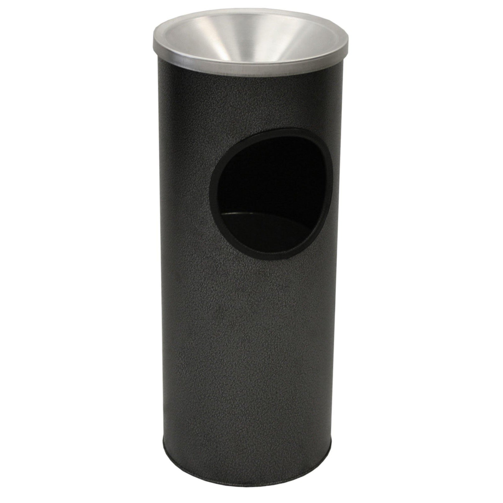 Classic Indoor/Outdoor Ash 'n Trash Urn, Silver Vein Finish