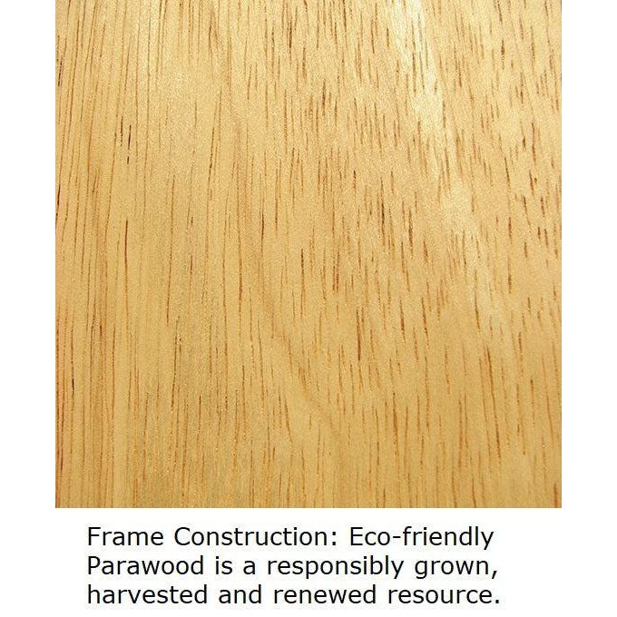 Solid Hardwood Stool, 24" Height