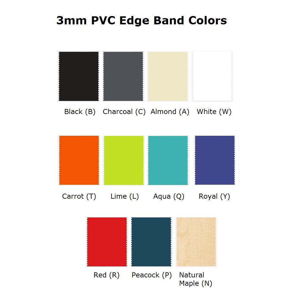 A-Frame Series Mobile Table, Chemguard Top, 48" W x 30" D x 36" H