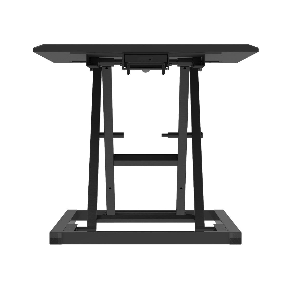 Pneumatic Standing Desk Converter - Black