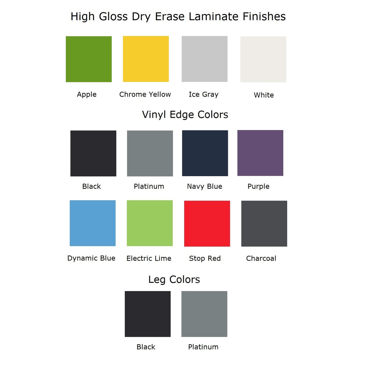 Aero Dry Erase Markerboard Activity Table, 36" x 72" Kidney, Oval Adjustable Height Legs