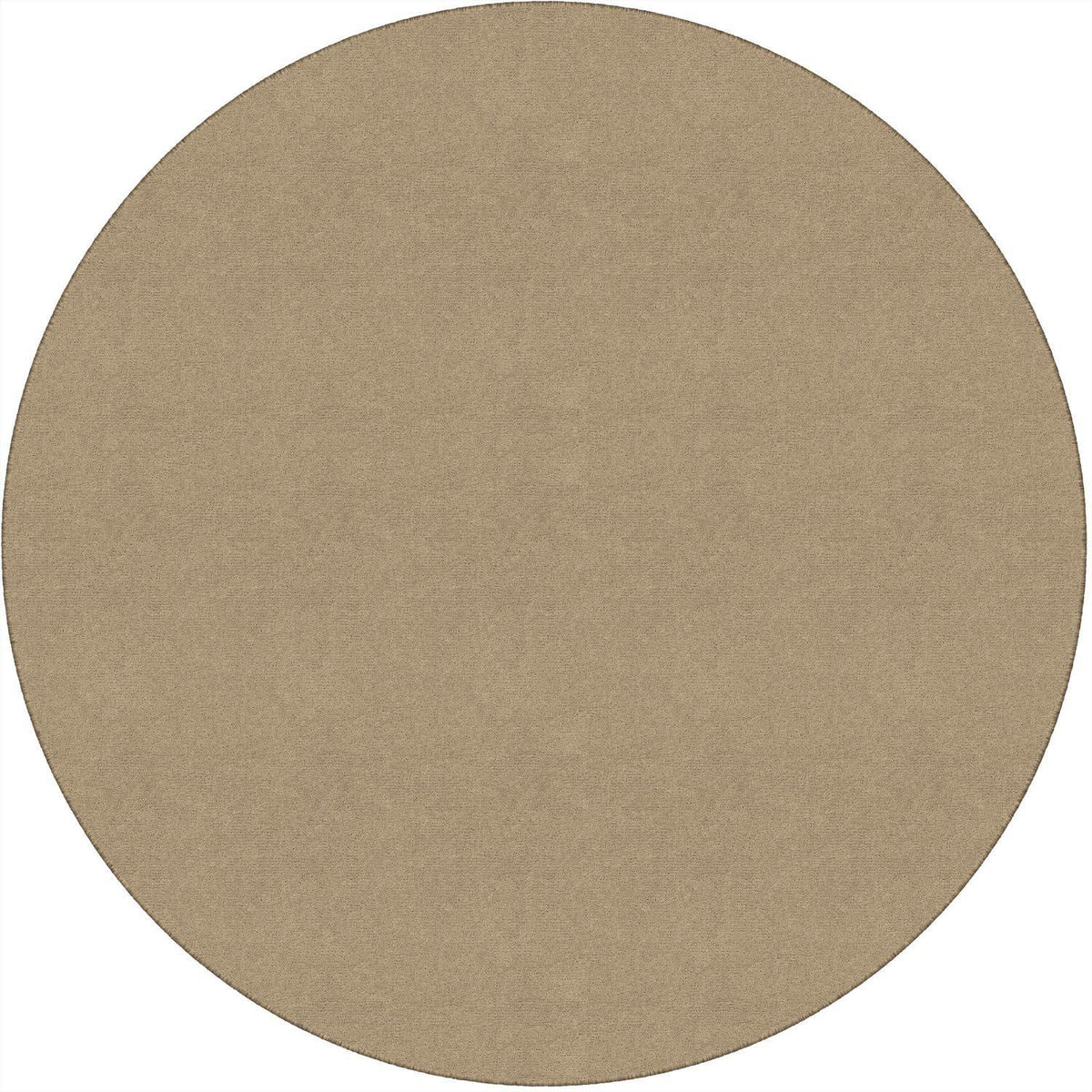 Americolors Solids Rugs-Classroom Rugs & Carpets-Almond-6' x 6' Circle-