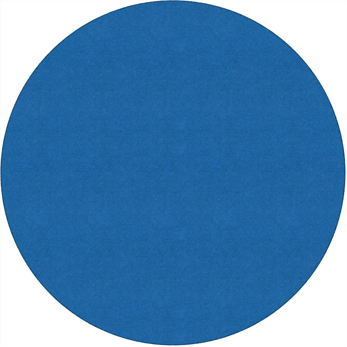 Americolors Solids Rugs-Classroom Rugs & Carpets-Blue Bird-6' x 6' Circle-