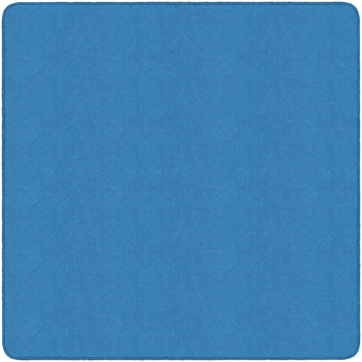 Americolors Solids Rugs-Classroom Rugs & Carpets-Blue Bird-6' x 6' Square-
