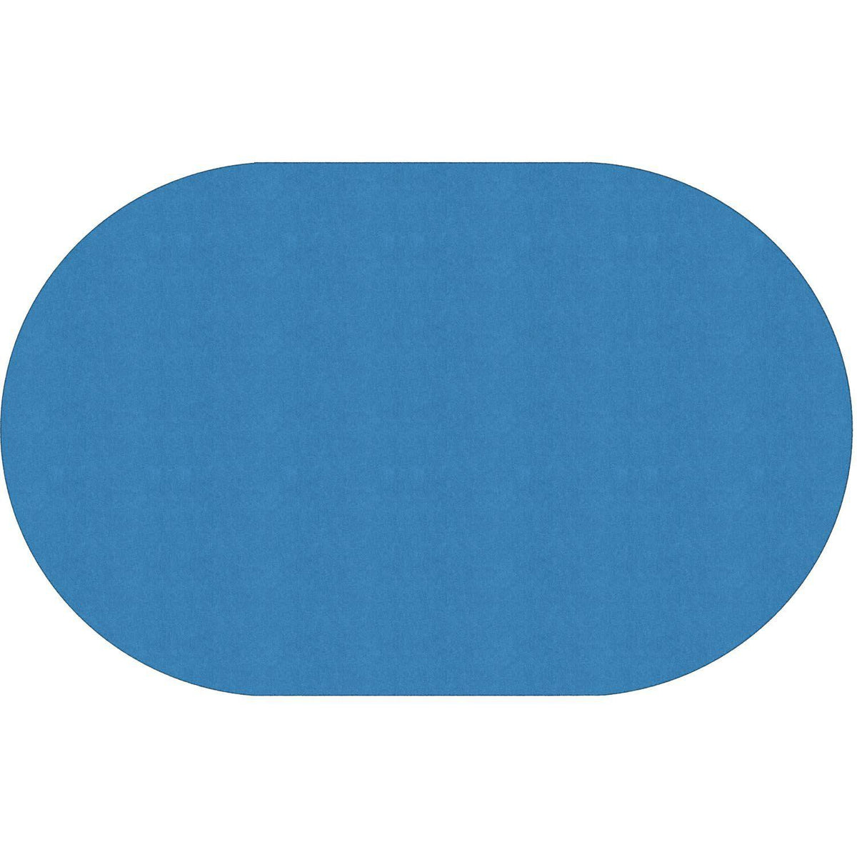 Americolors Solids Rugs-Classroom Rugs & Carpets-Blue Bird-7'6" x 12' Oval-