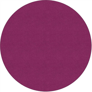Americolors Solids Rugs-Classroom Rugs & Carpets-Cranberry-6' x 6' Circle-