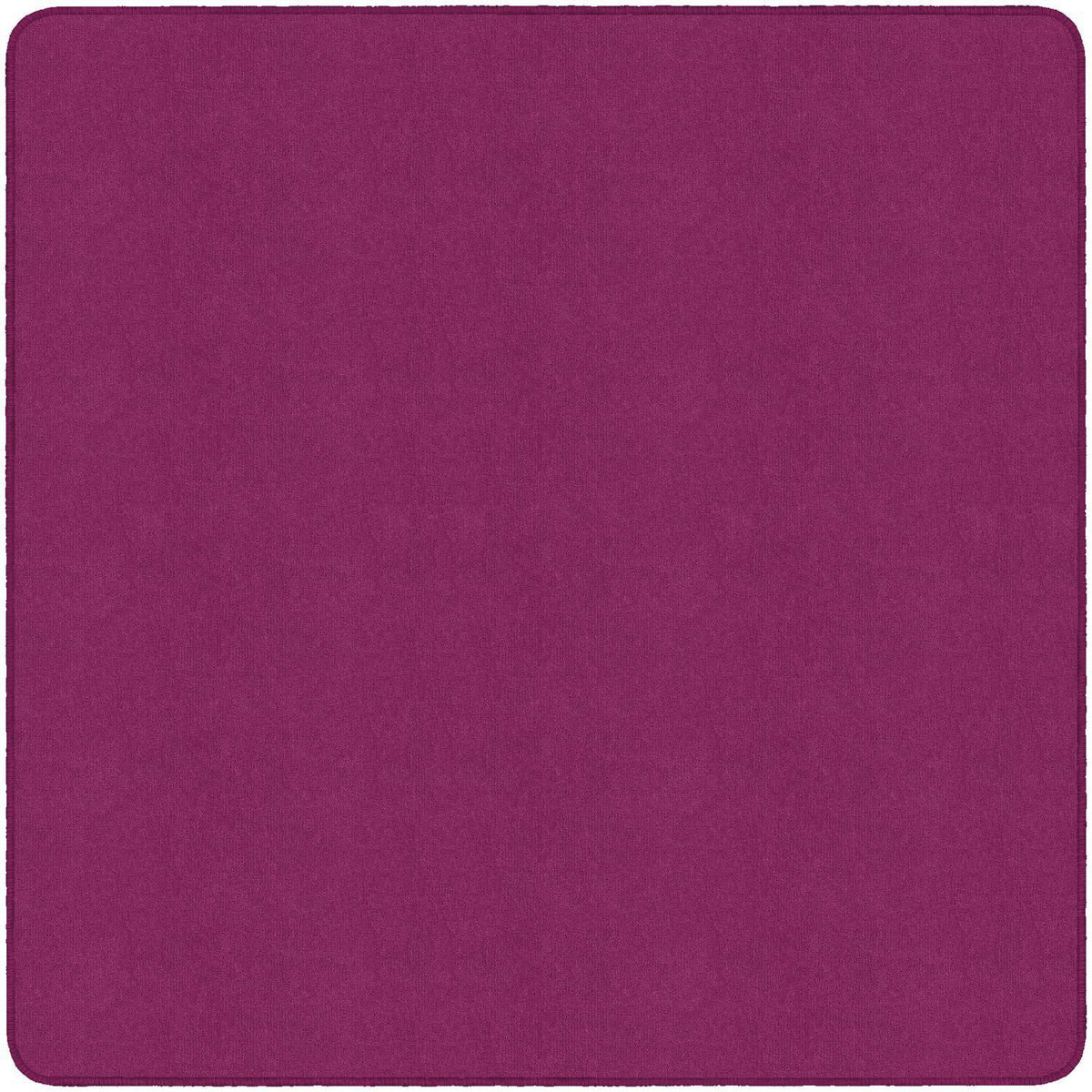 Americolors Solids Rugs-Classroom Rugs & Carpets-Cranberry-6' x 6' Square-
