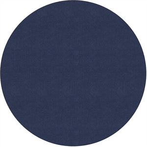 Americolors Solids Rugs-Classroom Rugs & Carpets-Navy-6' x 6' Circle-