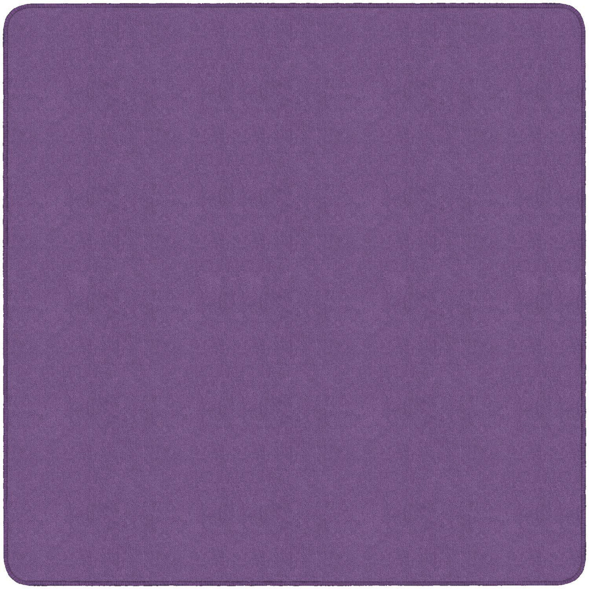 Americolors Solids Rugs-Classroom Rugs & Carpets-Pretty Purple-6' x 6' Square-