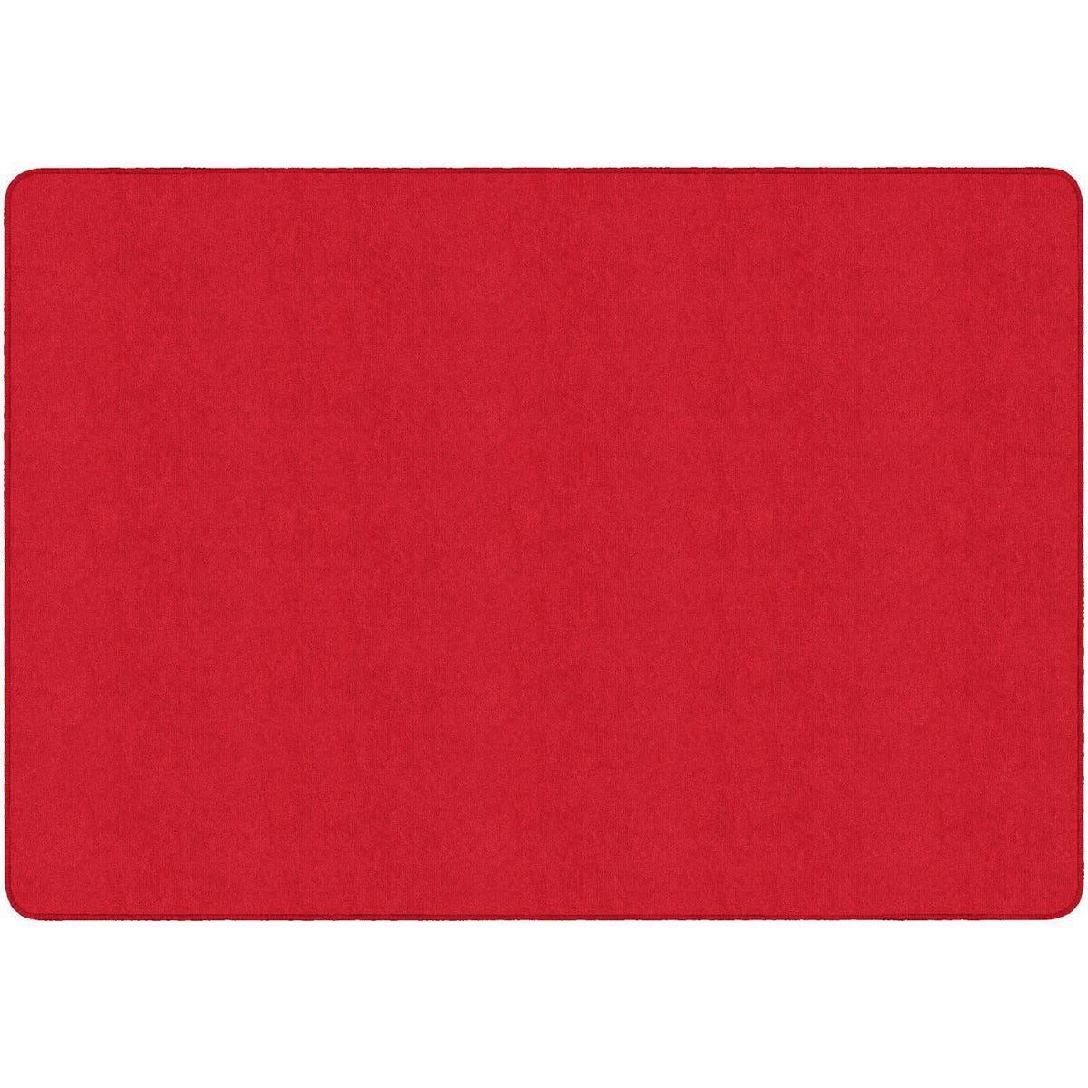Americolors Solids Rugs-Classroom Rugs & Carpets-Rowdy Red-4' x 6' Rectangle-