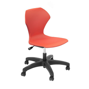 Apex Series Gas Lift Task Chair with 5-Star Base-Chairs-Red-