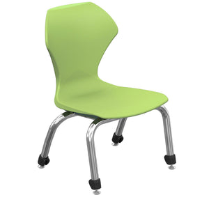 Apex Series Stack Chairs-Chairs-12"-Apple-Chrome