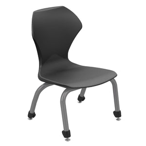 Apex Series Stack Chairs-Chairs-12"-Black-Gray