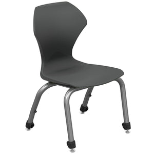 Apex Series Stack Chairs-Chairs-14"-Black-Gray