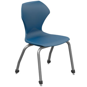 Apex Series Stack Chairs-Chairs-16"-Navy-Gray