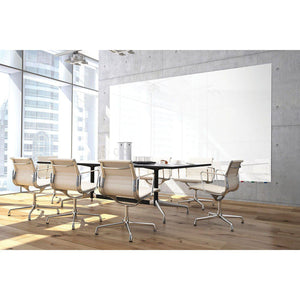 Aria Low Profile Glassboard, Magnetic, Vertical, 10' x 4'