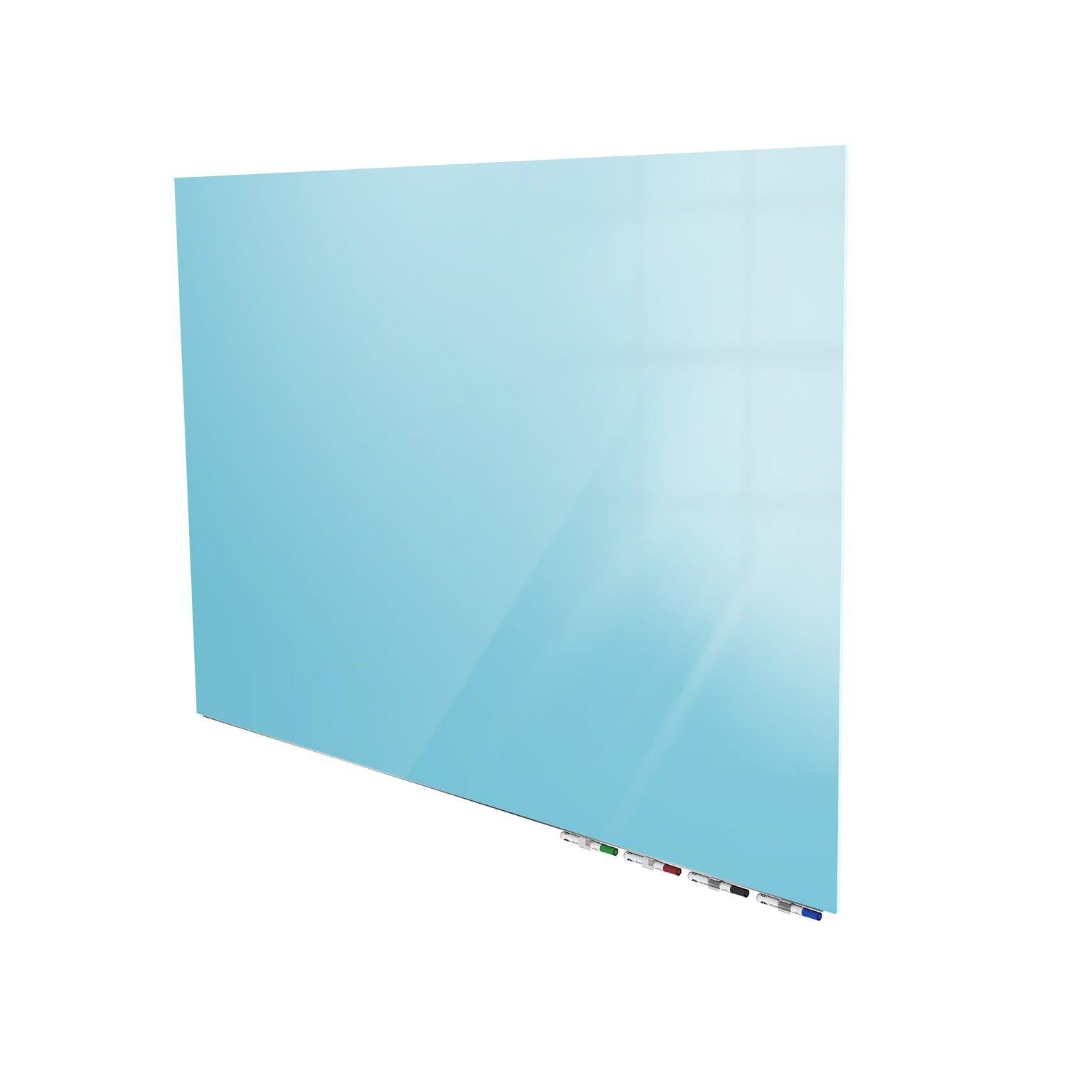 Aria Low Profile Glassboard, Magnetic ,Horizontal, 3' x 4'